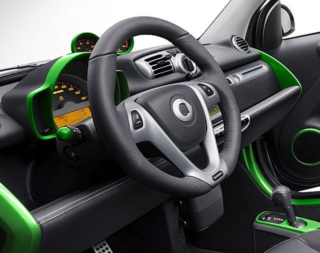 Interior Smart ForTwo Electric Drive