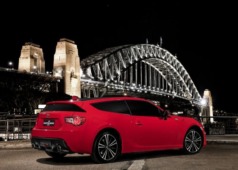 Toyota 86 Shooting Brake Concept