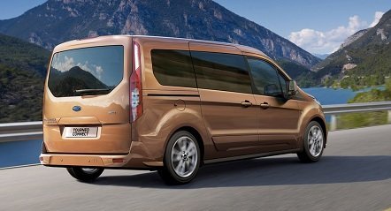 Trasera Ford Transit Connect