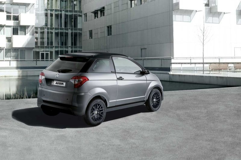 Trasera Aixam Coupé Black Edition