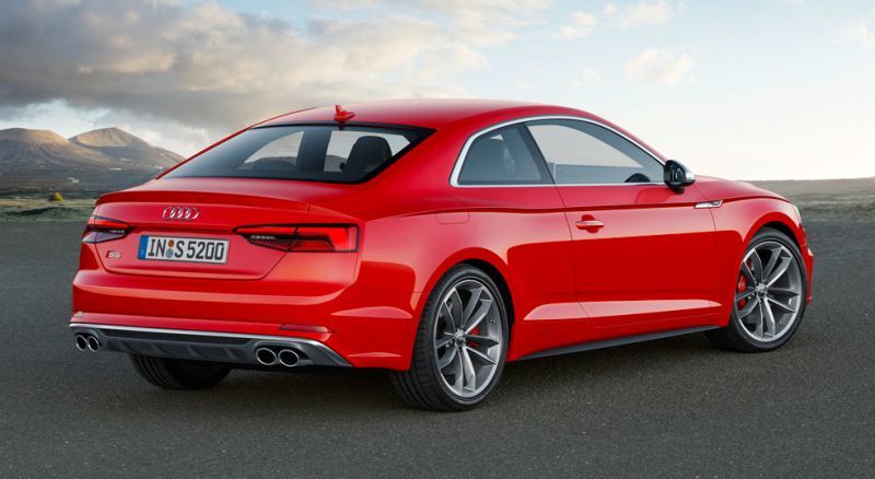 Trasera Audi A5 2016