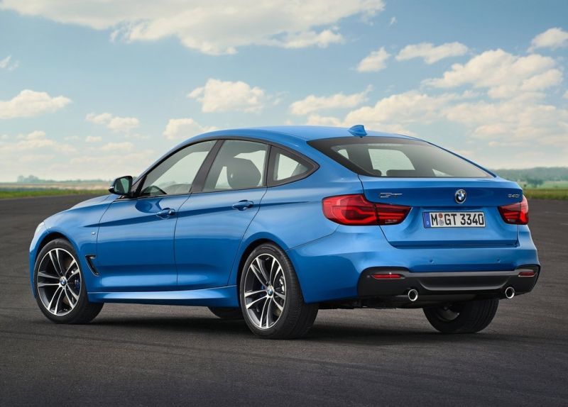 Trasera BMW Serie 3 Gran Turismo 2016