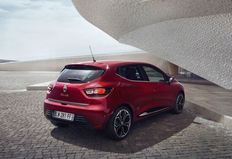Trasera Renault Clio 2016