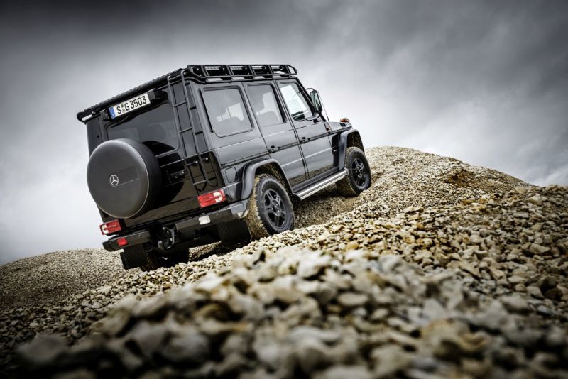 Trasera Mercedes-Benz Clase G Professional Off-Road