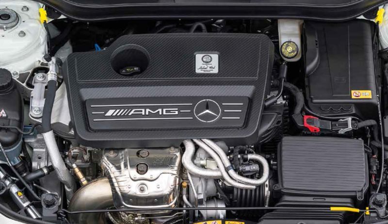 Motor 2.0 Turbo del Mercedes-AMG A45