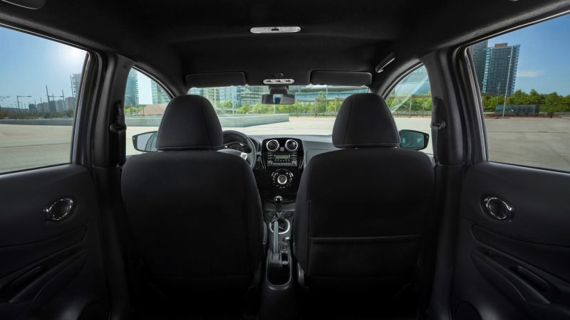 Interior Nissan Note Black Edition