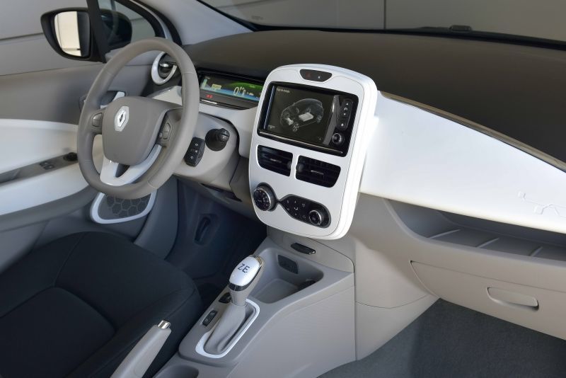 Interior Renault ZOE Societé