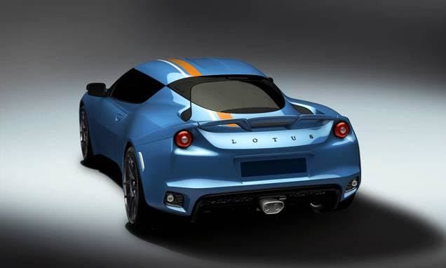 Trasera edición especial Lotus Evora 400