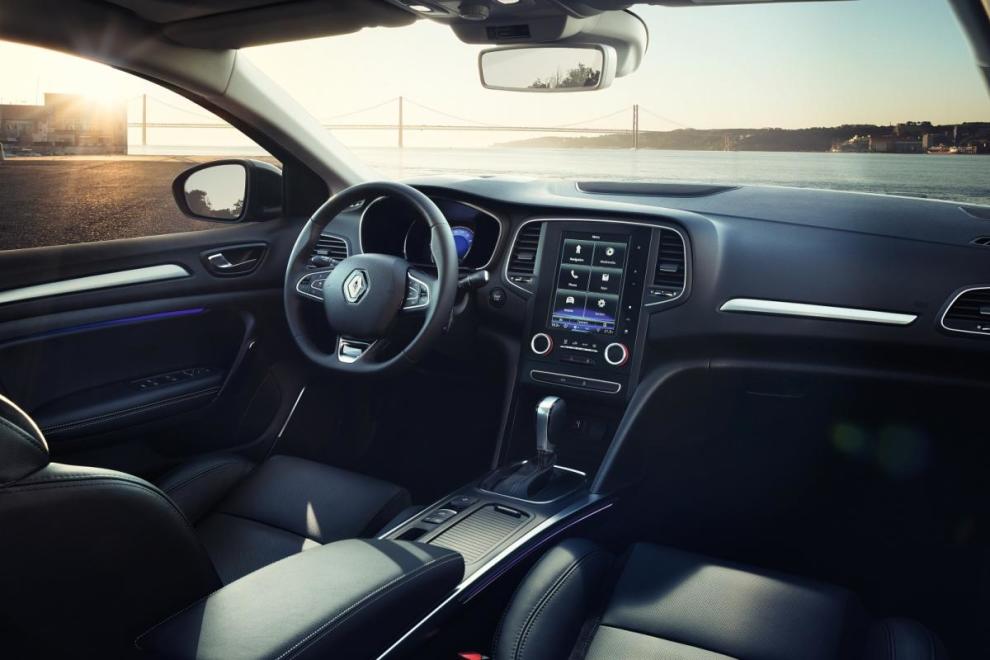 Interior del Renault Mégane Sedán