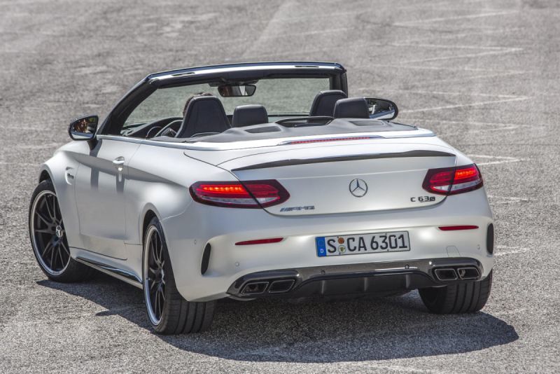 Trasera Mercedes-Benz Clase C Cabrio