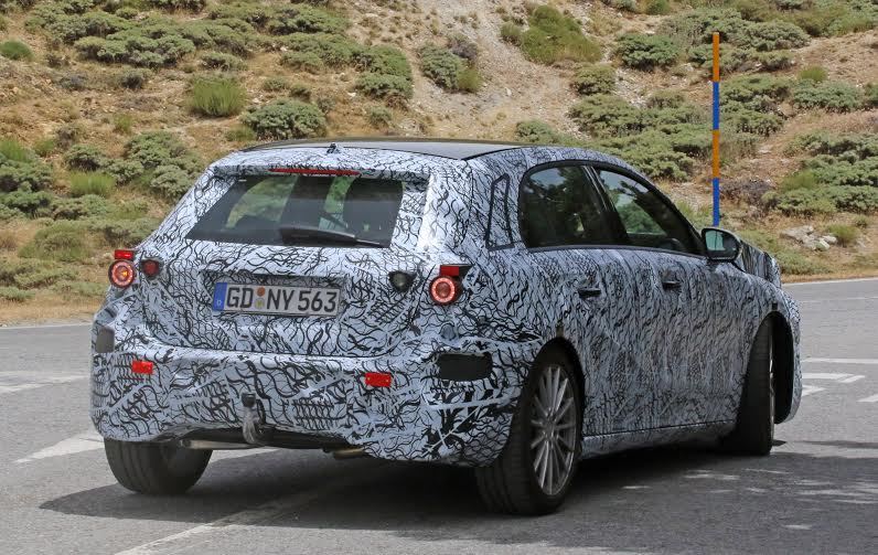 Trasera Mercedes-Benz Clase A 2017