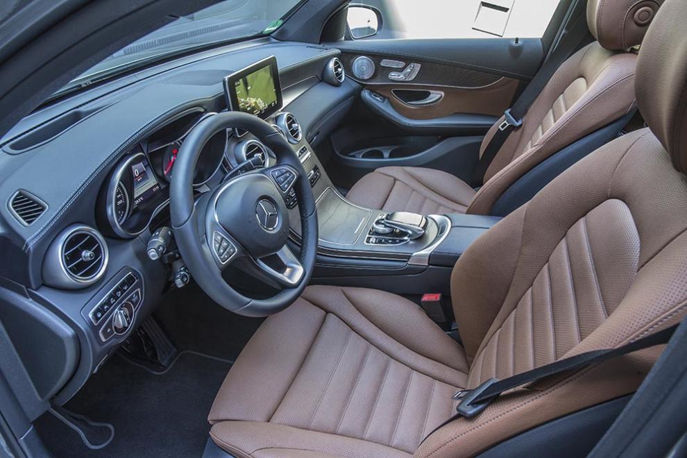 mercedes glc coupe interior