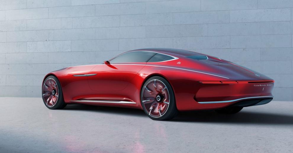 Trasera Vision Mercedes-Maybach 6