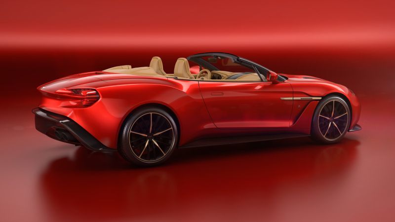 Trasera Aston Martin Vanquish Zagato Volante