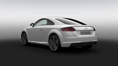 Trasera Audi TT Coupé Black Line Edition