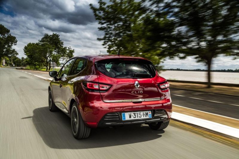 Trasera Renault Clio 2016