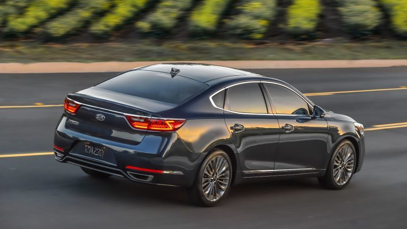Trasera Kia Cadenza 2017