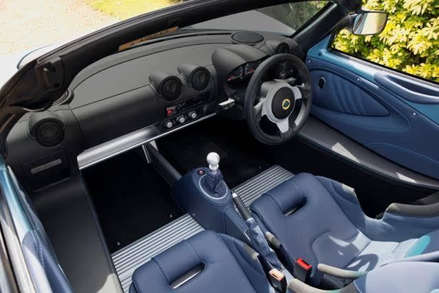 Interior Lotus Elise 250 Special Edition