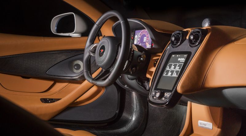 Interior McLaren 570GT by MSO Concept