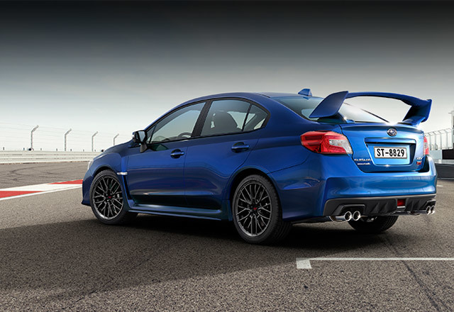 Trasera Subaru WRX STI