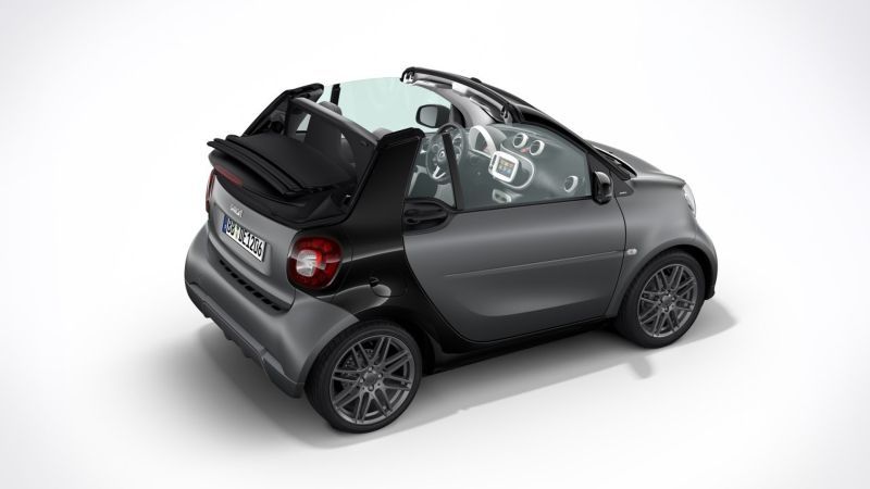 Trasera Smart ForTwo Cabrio Brabus