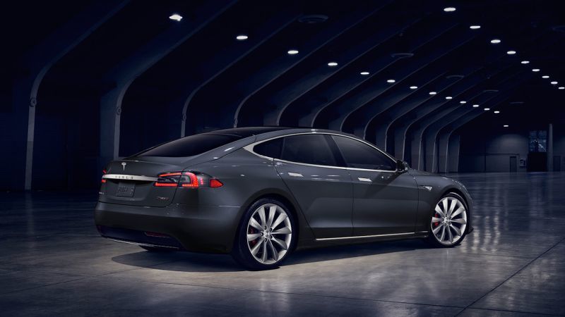 Trasera Tesla Model S