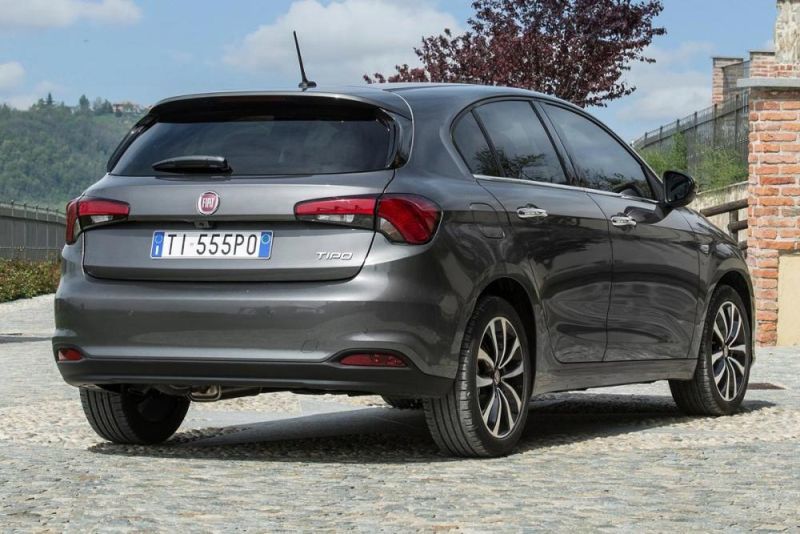 Trasera Fiat Tipo Hatchback
