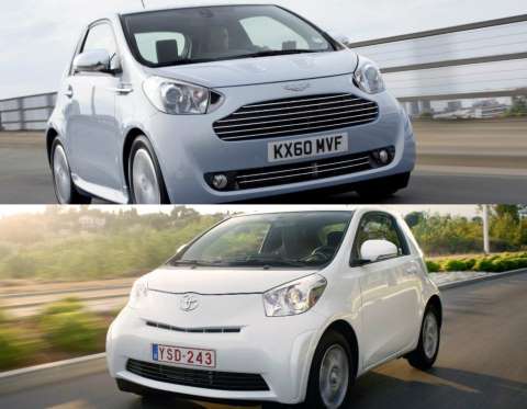 Aston Martin Cygnet – Toyota iQ