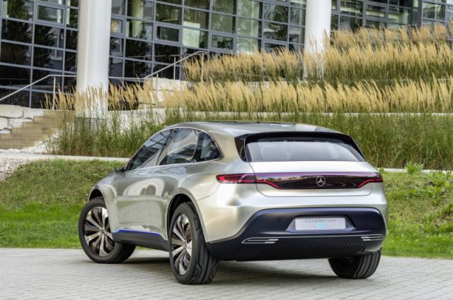 Trasera Mercedes EQ Concept