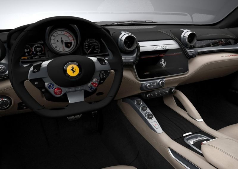 Interior Ferrari GTC4 Lusso