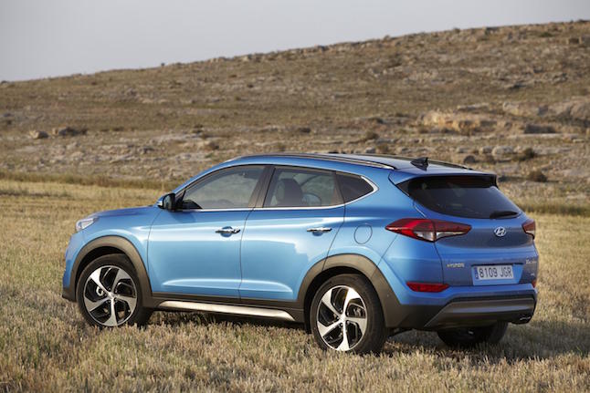 Hyundai Tucson 2016 trasera