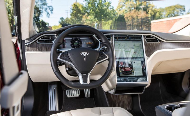 Interior Tesla Model S