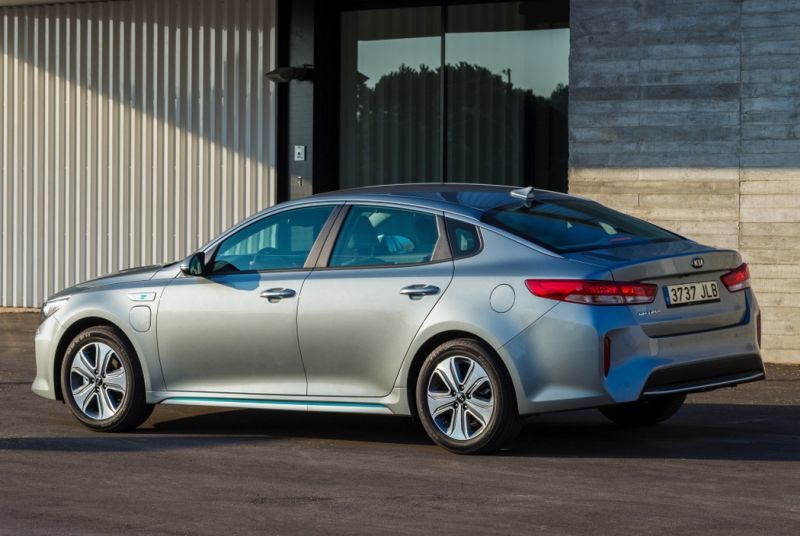 Trasera Kia Optima PHEV