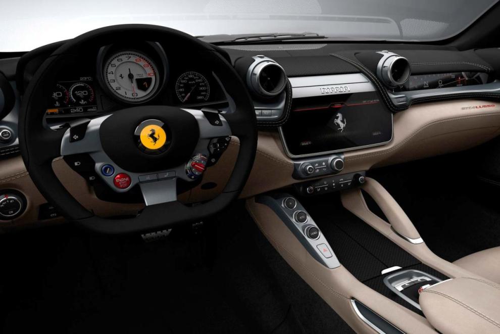 Interior Ferrari GTC4 Lusso T