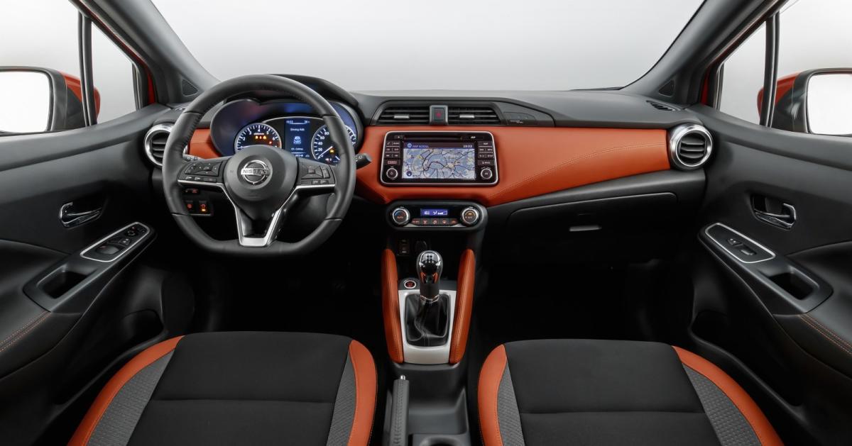 Nissan Micra 2017 interior