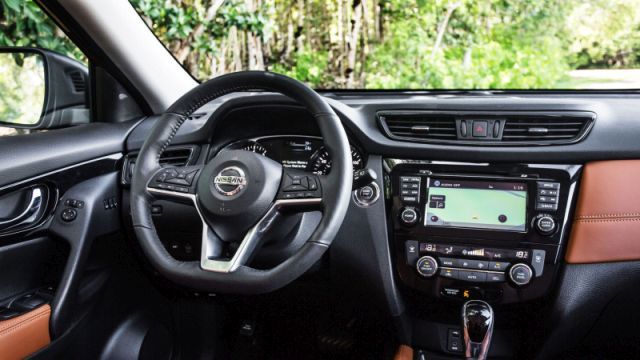 Interior Nissan Rogue 2017