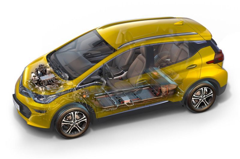 Baterías Opel Ampera-e