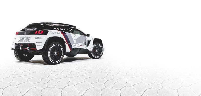 Trasera Peugeot 3008 DKR