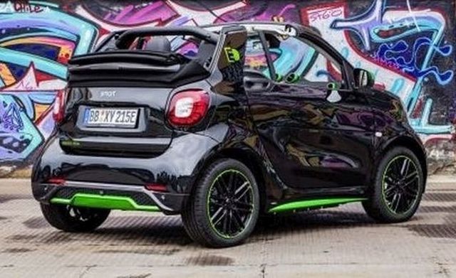 Trasera Smart ForTwo Cabrio Electric Drive