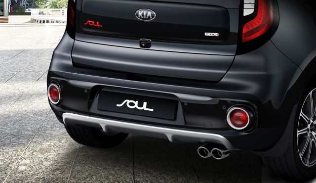 Trasera Kia Soul 2017