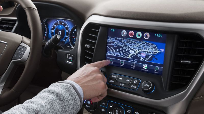 Interior GMC Acadia