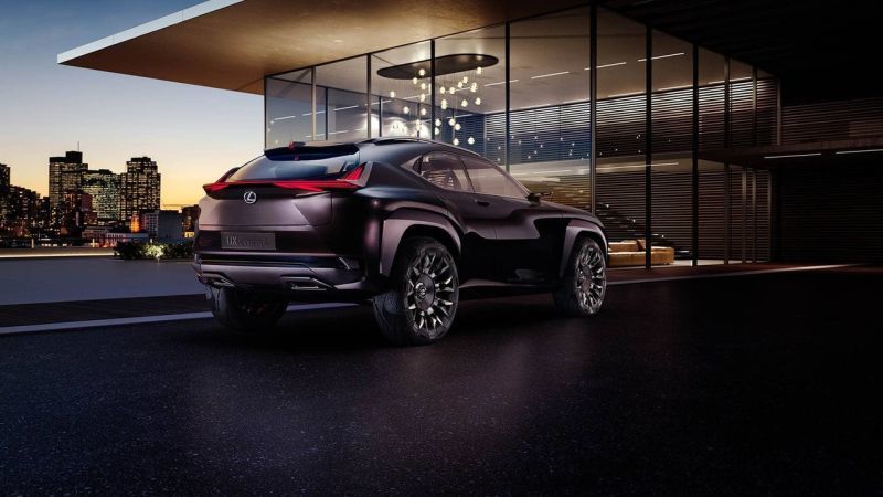 Trasera Lexus UX Concept