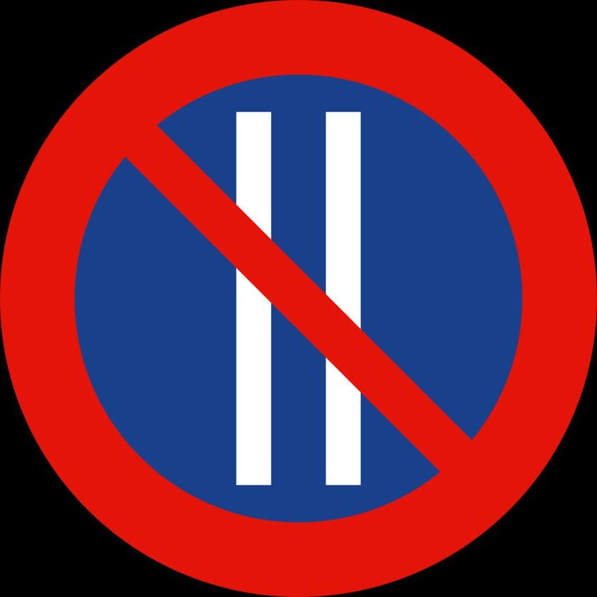 Estacionamiento prohibido los días pares