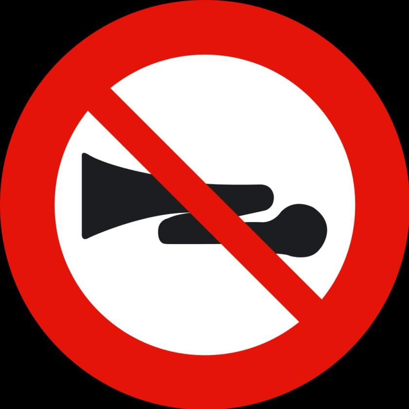 Advertencias acústicas prohibidas