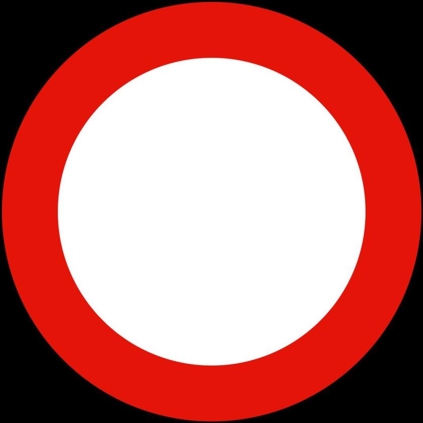 Circulación prohibida