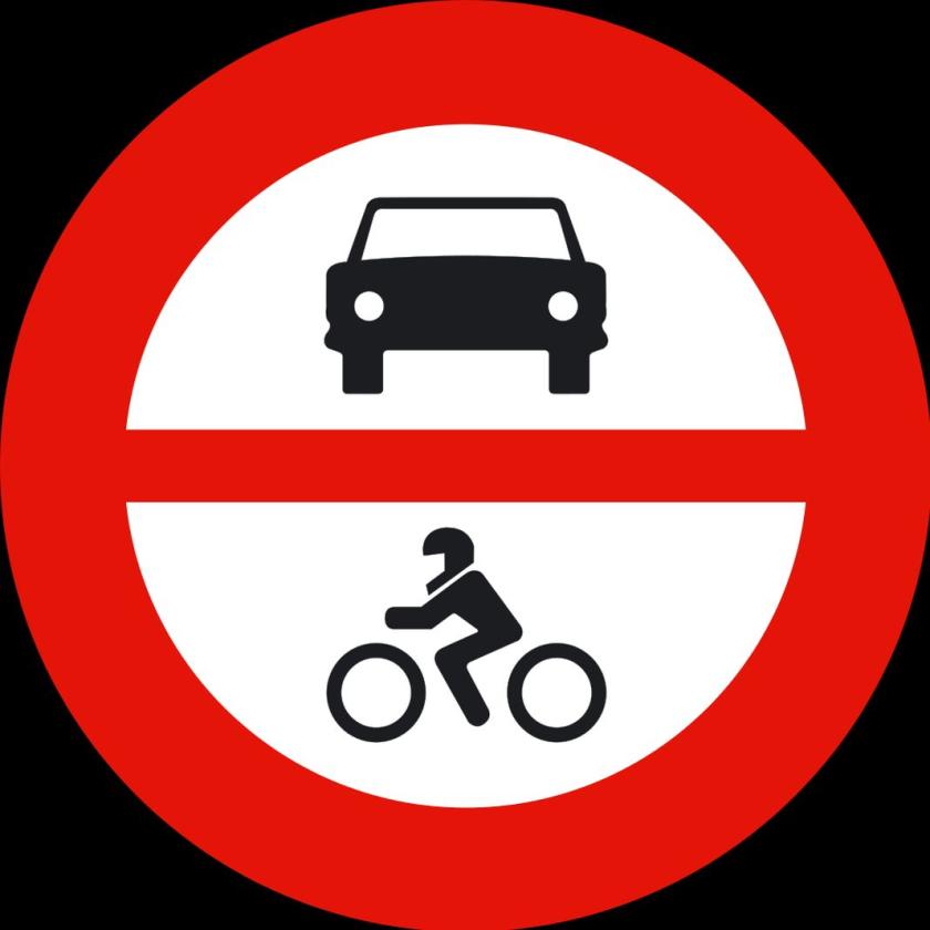 Entrada prohibida a vehículos de motor