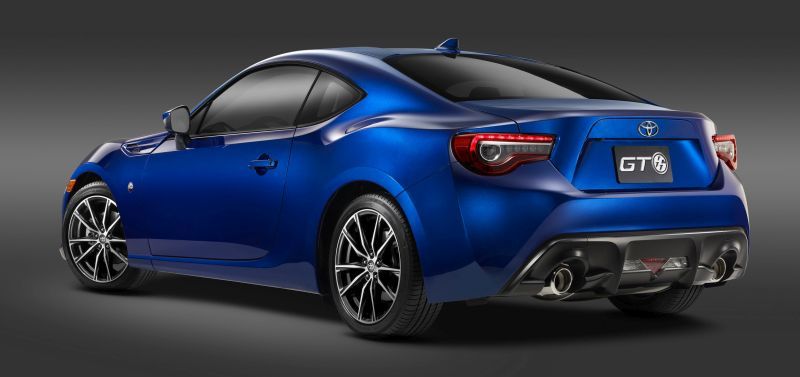 Trasera Toyota GT86 2017