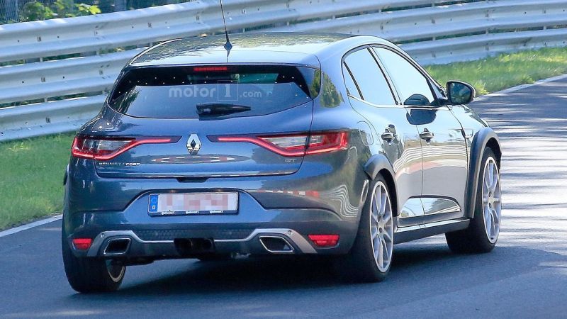 Foto espía del Renault Mégane RS