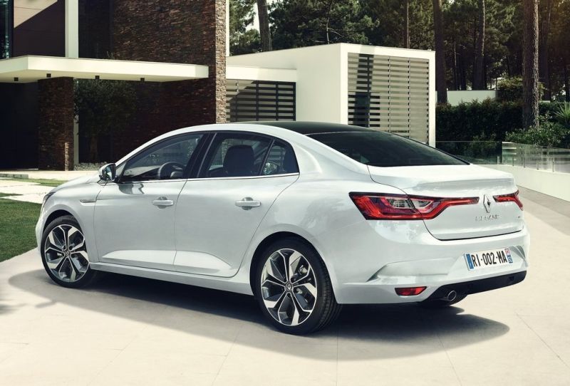 Trasera Renault Mégane Sedán