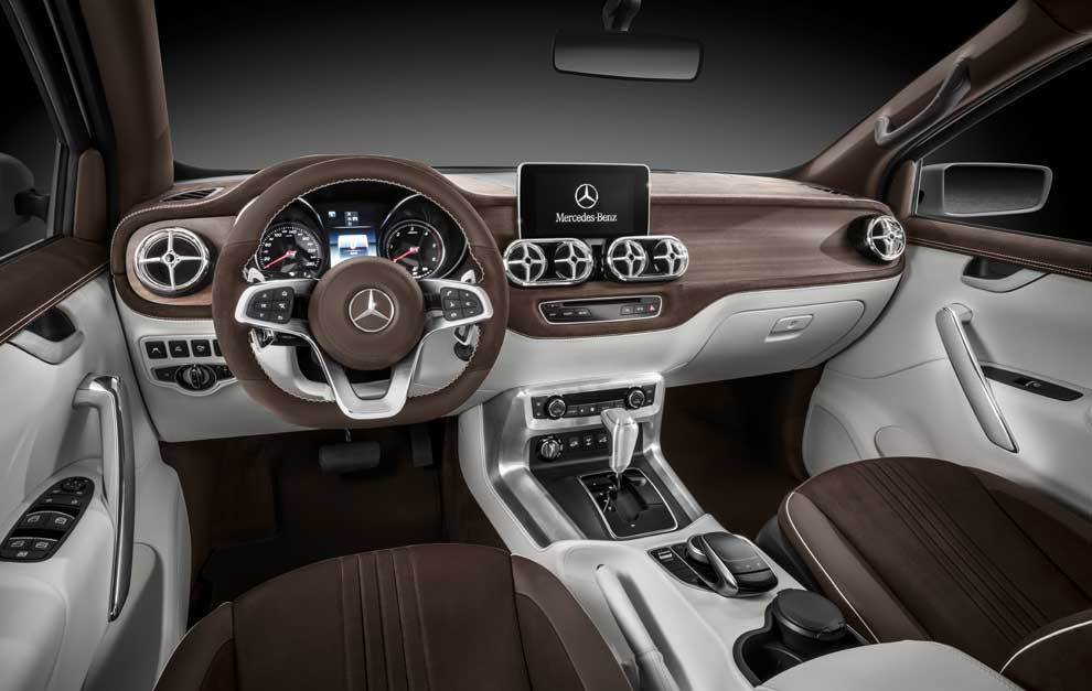 Interior Mercedes-Benz X-Class Concept